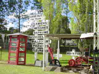 Railway Station signs